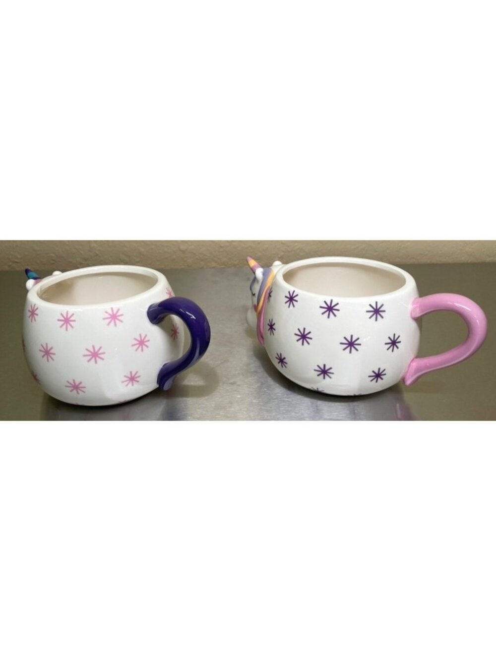 Unicorn Ceramic 3D Mug Coffee Tea Cocoa Chocolate Whimsical Planter 18 oz Mug - Picture 16 of 16